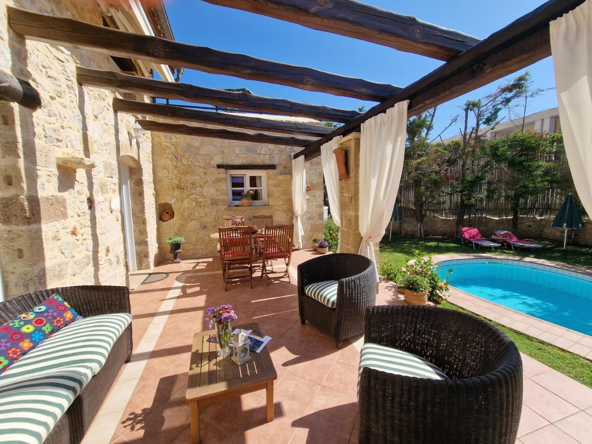 Rock House'S Villa Melody Platanias Exterior photo